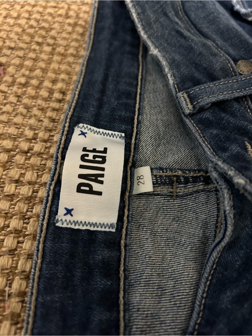 PAIGE Men's Indigo Slim Straight Jeans